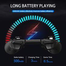 LinYuvo Switch Wireless Game Controller, With Ergonomic Design | Macro Mapping Function | Double Vibration | RGB Cool Light Effects | TURBO Continuous | Motion Induction, For Switch, Switch OLED, Great Birthday Present, Hall-Effect Steering Wheel, Dazzling RGB Lighting, Ergonomic Design, Gaming Accessories, Stylish Gaming Peripherals, Premium Components, Competitive Gaming, Modern Controllers, Durable Construction, PC Gamers - Xem 10