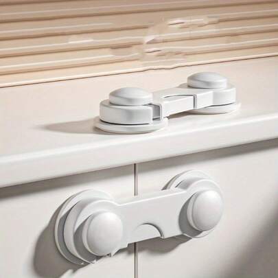 10 Khóa An Toàn Cho Bé - Khóa An Toàn Đa Chức Năng Cho Tủ, Phòng và Ngăn Kéo (Chống Kẹp Tay)