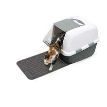 Catit Cat Litter Mat Rectangle Small Grey 44365 - como en la imagen - Ver 5