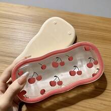 Hộp đựng kính gọng đầy đủ họa tiết hoa và nơ, trong suốt, chống va đập, không gian rộng rãi phù hợp với nhiều loại kính râm, lý tưởng để cất giữ kính mắt và trang sức thời trang cho nam và nữ, chất liệu nhựa, khóa từ tính. - Nhiều màu 3 - Xem 16