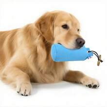 1 món đồ chơi nổi cho chó - Đồ chơi chống thấm nước dùng cho hồ bơi và bồn tắm, có tay cầm bằng gỗ, đồ chơi tương tác nổi để ném bắt trong mùa hè khi bơi lội và tắm rửa. - Màu xanh lam - Xem 5