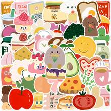 50PCS Creative Illustrations With Style Graffiti Stickers DIY Decorative Decals Phone Case Laptop Diary Guitar Cups Stationery Waterproof Stickers - Multicolor - View 1