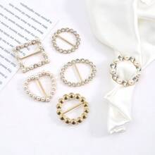 5/12/20/50个装下摆结扣，多功能T恤腰环，创意丝巾扣，适用于衣服、腰带、围巾 - 彩色 - 查看 2