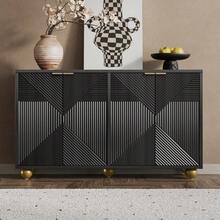 Buffets & Sideboards - Black + MDF - View 2