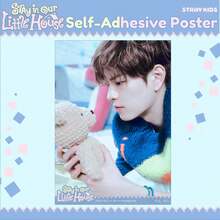 1-2张/SKZ/STAY海报，“Stay In Our Little House”海报，明星演唱会周边海报，自粘海报，带背胶，可粘贴于卧室、客厅等光滑墙面，也可粘贴于店铺橱窗，装饰卡片海报 - 彩色 - 查看 6