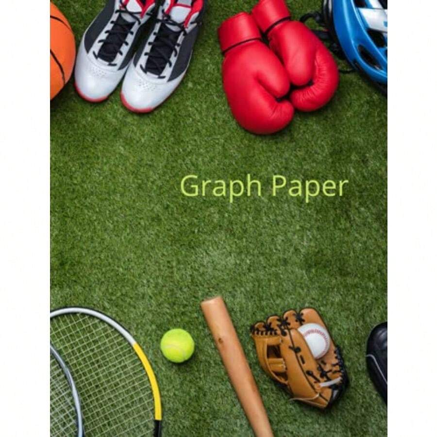 Graph Paper: Graph Paper: Good Quality White Quad Ruled Paper Size: 8.5 x 11 IN/ 21.59 x 27.94 CM - como en la foto - Ver 1