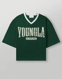Men's YLA Fashion Brand Short-Sleeved Shirt, Quick-Drying And Breathable Large Mesh Printed Short-Sleeved Top - Green - View 5