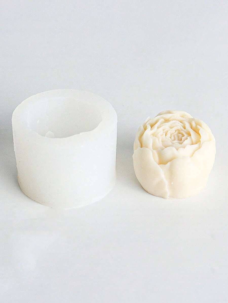 Khuôn silicon đa năng tự làm thủ công hình nụ hoa để tạo hương thơm. - hoa - Xem 1