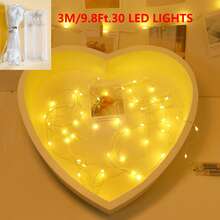 Lampu Hias Natal Fleksibel, Bertenaga Baterai, Cahaya Putih Hangat, Lampu LED 1-5M, Lampu Dekorasi Natal untuk Rumah, Kamar Tidur, Jendela, Pohon Natal, Liburan, Pesta Pernikahan, Musim Dingin, Lampu Dekorasi Pohon Natal - Kulit transparan yang ringan - View 10