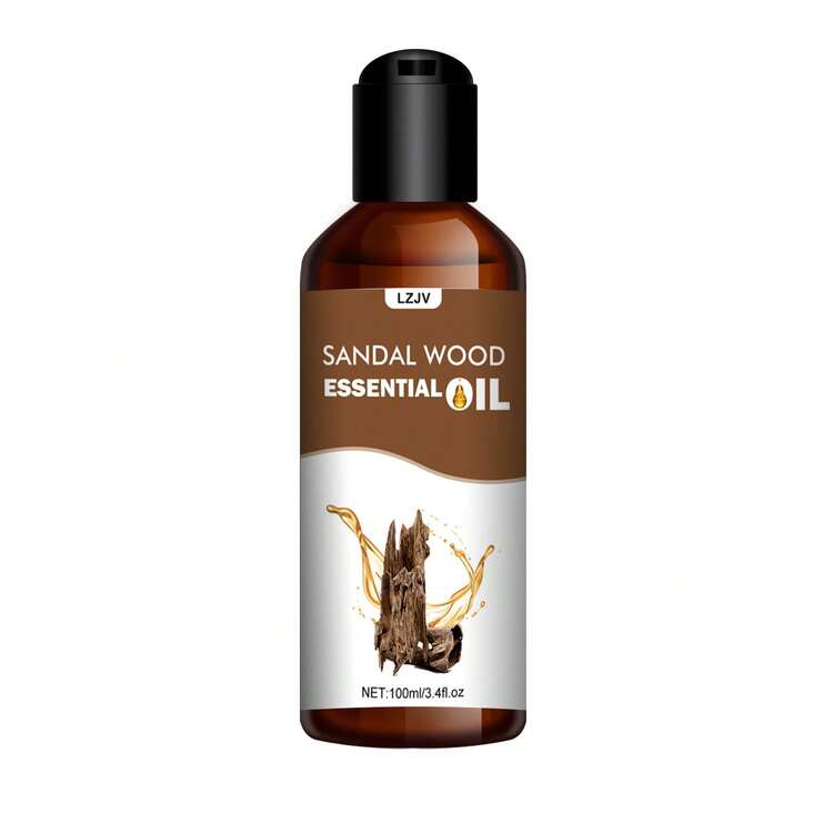 LZJV 檀香精油，30毫升/1.0液盎司，100毫升/3.4液盎司 - 质地柔滑，散发淡淡甜香的檀香气息，适用于香薰机、家居香氛、圣诞装饰、蜡烛和香皂。- 丝滑轻盈的质地带来舒缓的香氛体验。是香薰机的理想之选。 - 檀木精油 - 查看 12