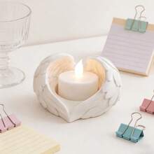 An Angel Wing Candle Holder With Spread Wings Style, Bohemian Style, Unique Personality Candle Holder Decoration Suitable For Tea Wax Or Imitation Candles, Candle Stick Holder Is An Ideal Choice For Home Decoration And Tabletop Decoration. The Best Gift For Thanksgiving And Christmas To Give To Others - Multiple Styles - View 9
