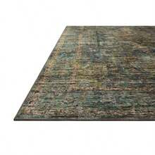 Loloi II Anniston Collection ANS-05 Lagoon/Multi 2'-6" x 12'-0" Runner Rug - Rectangular de 12 x 26 - Ver 4
