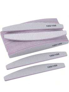 Bộ 50 dũa và đánh bóng móng tay độ nhám 100/180, dụng cụ làm móng chuyên nghiệp hai mặt, thích hợp cho móng acrylic, dụng cụ làm móng nghệ thuật, chuẩn bị cho năm học mới, chăm sóc móng, dụng cụ làm móng nghệ thuật (có thể dùng với móng giả dán). - Hồng - Xem 8