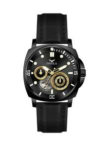 ONOLA 2026 男士自动机械腕表，30米防水，商务风格，夜光显示，镂空陀飞轮，礼盒包装 - 均碼 - 查看 15