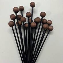 30 Buah Stik Aromaterapi Manik Kayu Kopi - Untuk Ekspansi dan Penggantian, Aksesori Batang Serat Multi-Pori, Inti Pengganti, Aksesori, Desain Minimalis, Dekorasi Rumah Dalam Ruangan, Stik, Cocok Untuk Kamar Tidur - A - View 1