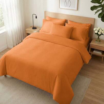 1 chiếc ga trải giường mềm mại, màu trơn, ga giường nhẹ, tấm phủ nệm, ga trải giường có túi sâu, mềm mại và thoáng khí, phù hợp với mọi kích cỡ giường - giường đơn, giường đôi, giường cỡ Queen, giường cỡ King, thích hợp cho mọi mùa, trang trí phòng ngủ.