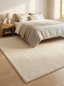 Thảm trải sàn giả sợi sisal – Màu xám, thiết kế trừu tượng hiện đại, dệt mật độ cao, chống trơn trượt, thích hợp cho phòng khách, phòng ngủ và ban công | Chống thấm nước và dễ vệ sinh. - sợi raffia đen kiểu hiện đại - Xem 5