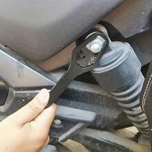1 件装多功能黑色 Torx 扳手 - 可调节自紧双头扳手，直径 3-17 毫米，厚度 5 毫米，经久耐用，配有便携手柄，适用于汽车维修和家庭 DIY 项目 - A - 查看 7
