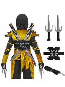 Ghost Creation Sword, Backpack Weapon Toy Set Includes Youth Sword & Knife, Costume Accessories (Suitable For Role-Playing), And For Role-Playing Party Use - A - View 5