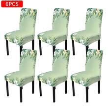 1/4/6/36pcs Set, Lace Decor Pattern, Elastic Tablecloth & Chair Cover Combo, Suitable For Home Kitchen, Party, Holiday Decor, Indoor/Outdoor Dining Table & Chair Decoration, Multi-Occasion All Season - Multicolor - View 14
