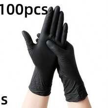100pcs Per Pack, Available In Deep Pink And Light Purple. Disposable Nitrile Gloves. Sizes: S, M, L, XL. Durable, Waterproof, And Thickened, Suitable For Household Cleaning. Also Applicable For Kitchen, Bathroom, Cleaning, Tattooing, Beauty Care, Hair Coloring, Pet Care, Beauty Salon, Cleaning Supplies, Kitchen Essentials, Etc. New In 2026 Essential Cleaning Tools - 100pcs - 查看 10