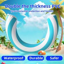 2026 New Inflatable Semicircle Swimming Ring - Funny Water Game Toy - Suitable For Adult Family Entertainment - Outdoor Leisure - Summer Party - Multicolor - View 2