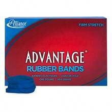 Alianza Banda de goma 4 1 Pound 2 x 1/4 inches - azul - Ver 8