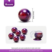 儿童DIY史莱姆，超弹力不粘手的史莱姆粘土，独立球形包装，是理想的工艺品、感官玩具、派对礼物和儿童奖品，也是开学必备品。 - 彩色 - 查看 13