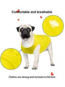 [Thiết kế theo yêu cầu] Quần áo cho thú cưng, Áo vest cho mèo và chó, Thoải mái, Thoáng khí, Dễ thương, In chuyển nhiệt, Vui lòng ghi rõ chữ và số khi đặt hàng! (Kích thước nhỏ hơn so với bình thường, nên đặt lớn hơn một cỡ) - Nhiều màu - Xem 18