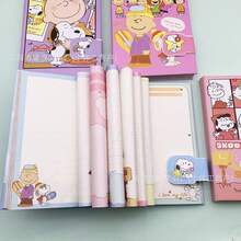 SNOOPY 这款2026年流行磁扣笔记本，封面可爱精致，磁扣设计防尘防滚动。内页厚实顺滑，书写时不会渗墨。 - 彩色 - 查看 7