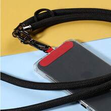 1 cataramă universală anti-pierdere pentru telefon, cataramă adezivă din nailon pentru curea detașabilă pentru telefon, rechizite de birou - Multicolor - Vizualizare 3