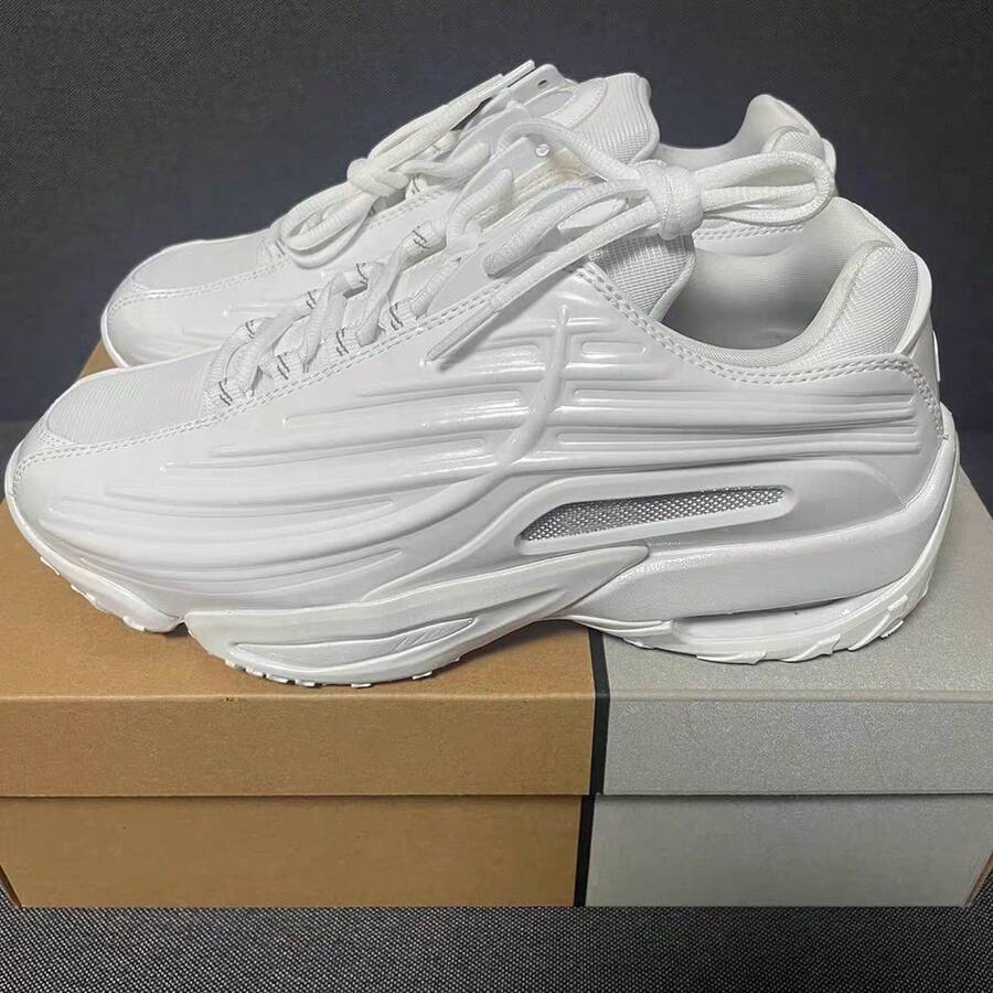 Unisex Sports Shoes, Casual Retro Air-Cushioned Shoes - White - View 1