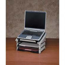 Fellowes Office Suites Letter Tray 8031701 - Negro Plateado - Ver 5