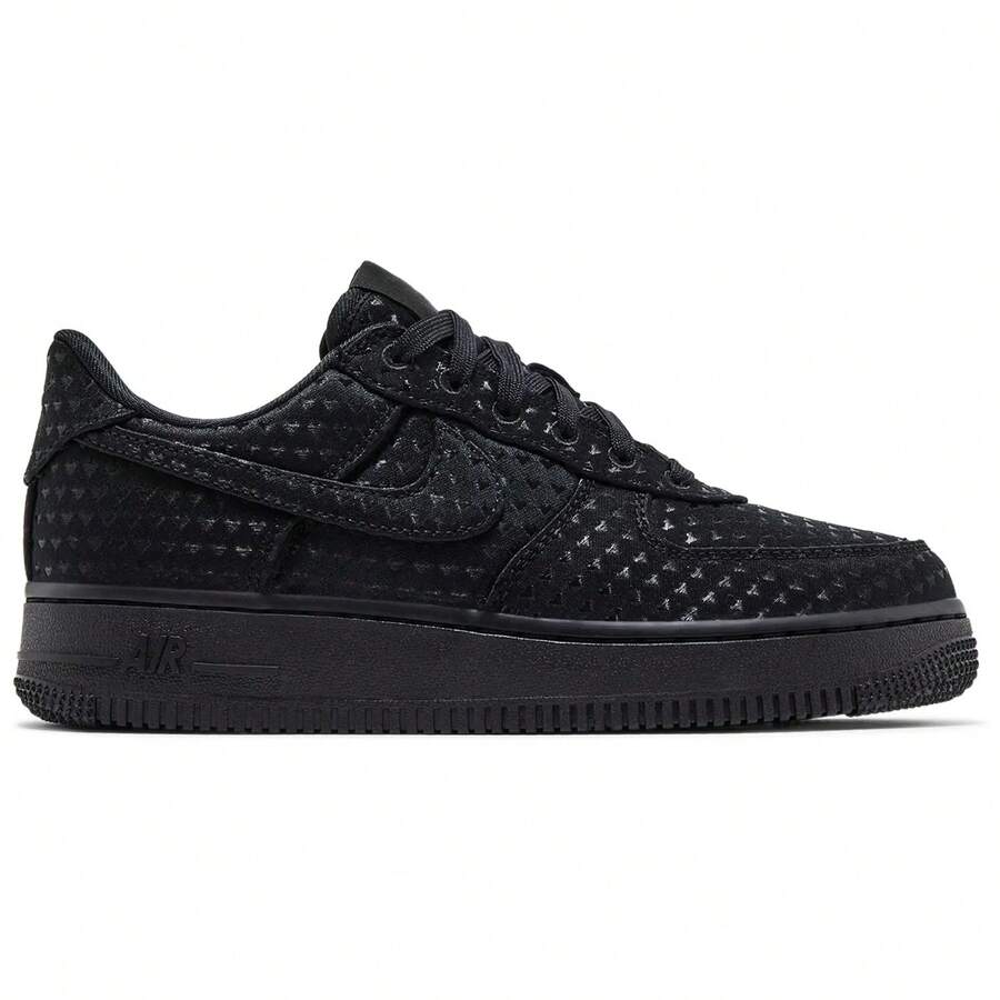 Nike Wmns Air Force 1 Low 'Valentine's Day Triple Black' 2026 IQ9965-001 | Classic, Comfortable - 黑色 - 查看 1