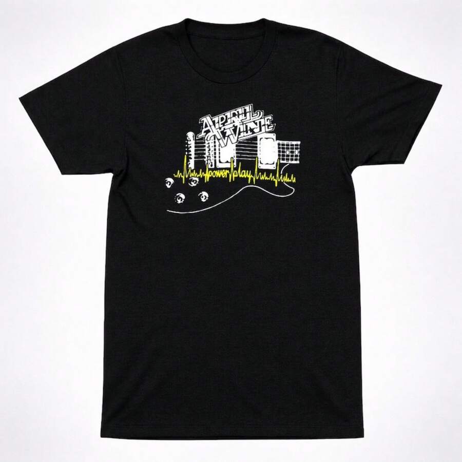 April Wine Cla Ssic Rock T-Shirt – Hard Rock Band Concert Tee - màu đen - Xem 1