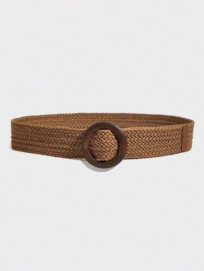1 chiếc thắt lưng nữ phong cách Bohemian bằng cỏ PP, thắt lưng kiểu miền Tây, thắt lưng BOHO, thắt lưng tròn dệt bằng cỏ PP màu nâu, phong cách thường ngày mùa hè, phù hợp với váy, quần short, áo sơ mi, quà tặng dự tiệc, quà tặng ngày lễ, quà sinh nhật.