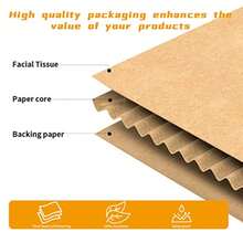 Shipping Boxes 9"X6"X4"Which Is Anti-Impact Come With Exquisite Sealing Label.Suitable E-Commerce Packaging Shipping Packaging. - Trắng - Xem 4