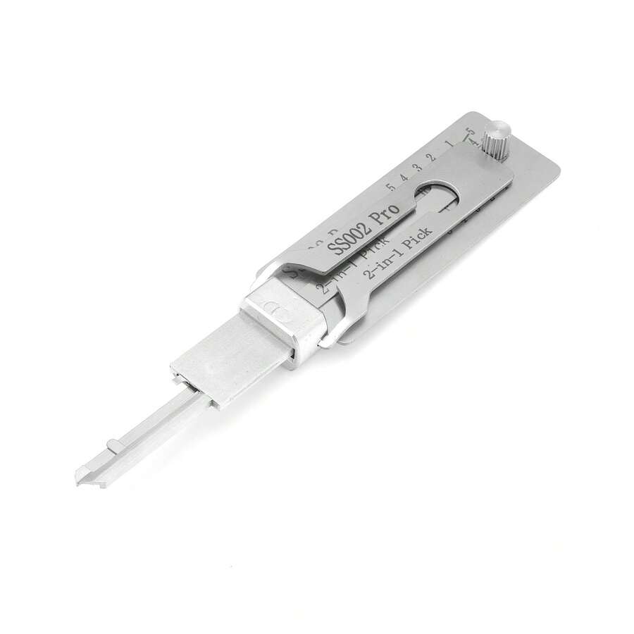 SS002PRO Lock Pick Set, Home Key Opener Tools, For Unlocking Locked Doors, Essential Locksmith Supplies - Silver - View 1