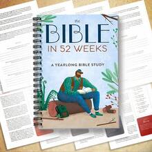 DANPERJI Lịch trình hàng năm 52 tuần cho Cơ đốc giáo, Minh họa phong cách ngoài trời, Kế hoạch học Kinh thánh 52 tuần kèm hướng dẫn đọc, Bìa lò xo, Quà tặng cho nam giới/Nhóm/Giáng sinh & Ngày của Cha, Nhật ký phát triển đức tin - 5,5x8,3 inch - Xem 7