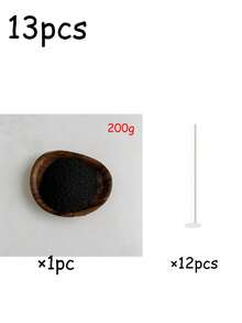200g/100g/50g White/Pink/Black Pearl Sand Wax Set, Wax Sand With Candle Wick, Elegant Wedding Floating Sand Wax, Pearl Wax Candle, Party Candle Decorations, Reusable Wax Sand, DIY Candle Decor, Suitable For Candle Making, Wedding Decoration, Birthday Party Candles, Main Image Party Decor - Multicolor - View 16