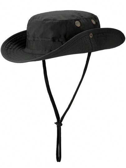 1pc Sun Hats For Men Women Bucket Hat UPF 50+ Boonie Hat Foldable UV Protection Hiking Beach Fishing Summer Safari
