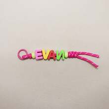 [Custom] 1pc Handmade Woven Keychain, Colorful Acrylic Letter Beads, Handmade Woven Knot, Customizable Letters, Minimalist Style, Back To School/Birthday Gift - Letter Keychain - View 52