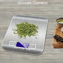 1g To 10kg Electronic Kitchen Scale, Household Digital Scale, Suitable For Kitchen And Retail, Can Weigh Food And Medicine, Multi-Functional Electronic Scale, Precise Weighing, Batteries Not Included - Multicolor - View 4