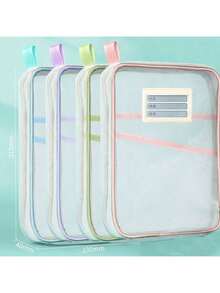 1 túi đựng tài liệu trong suốt, túi đựng tài liệu nhiều lớp dung lượng lớn, túi lưới dày đựng giấy thi, túi đựng sách giáo khoa. - Nhiều màu - Xem 10