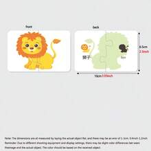 儿童益智配对卡片。专为学龄前儿童设计的拼图游戏，旨在促进智力发展，增强脑力。早期儿童教育工具、儿童艺术手工、儿童圣诞手工、拼图、圣诞节、拼图、蒙特梭利教育拼图、拼图工具、1岁儿童玩具 - 彩色 - 查看 9