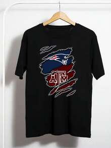Patriots Texas AM Aggies Logo Fusion T-Shirt (2) - màu đen - Xem 1