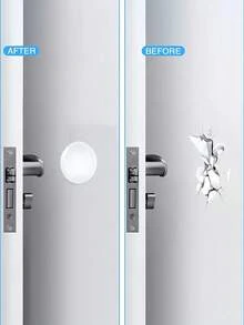 Bộ 20/10/2/1 miếng bảo vệ cửa trong suốt - Thích hợp cho cửa ra vào, cửa tủ, cửa tủ lạnh, nắp bồn cầu, giúp bảo vệ khỏi va đập, ngăn ngừa vết lõm và trầy xước, lý tưởng để giảm tiếng ồn và bảo vệ tường xung quanh cửa ra vào. - Nhiều màu - Xem 4