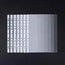 100 hojas sueltas de recambio, 6 separadores de archivos A4 (con clips rápidos), adecuados para archivadores de 2/3/4/11 anillos, etiquetas extraíbles, 6 colores disponibles, adecuados para útiles escolares - A4 - Ver 11