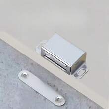 4/8pcs Stainless Steel Magnetic Cabinet Door Catches, Suitable For Wardrobes, Shoe Cabinets, Etc. - A - View 2