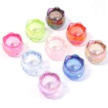 10pcs Acrylic Plated Transparent Lily Of The Valley Jellyfish Wind Chime Pendant, For Making Phone Chains, Bag Charms, DIY Handmade Jewelry Accessories - Lily Of the Valley Cover - View 8
